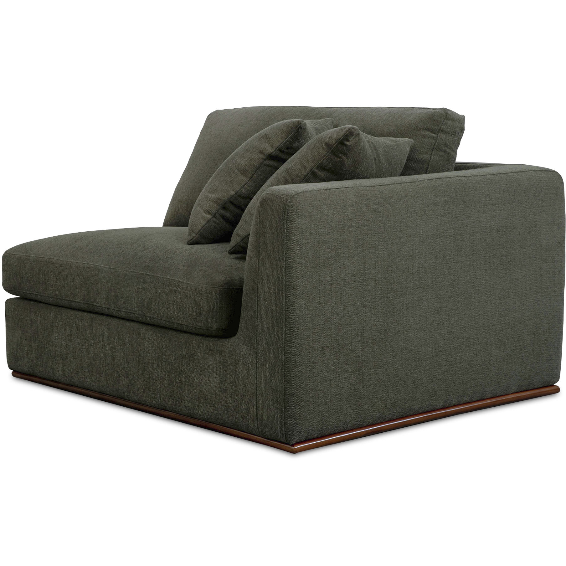 Rue Green Right Arm Facing Chair